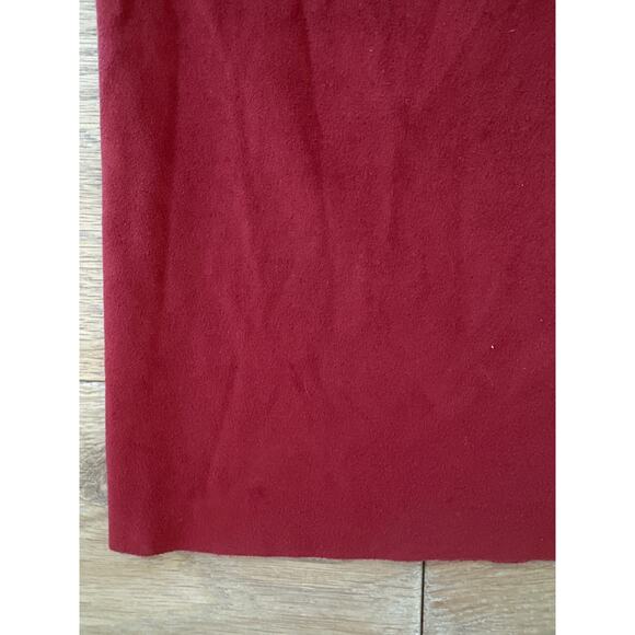 Zara Faux Suede Tunic MIDI Dress With Faux Leather Belt - Picture 6 of 7